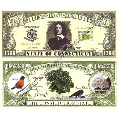 DOLLAR 1788 CONNECTICUT - USA 1999