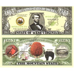 DOLLAR 1863 WEST VIRGINIE - USA 2005