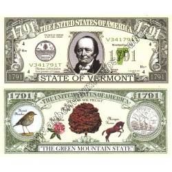 DOLLAR 1791 VERMONT - USA 2001