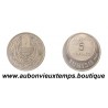 ESSAI 5 FRANCS 1954 A AH 1373 TUNISIE