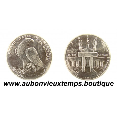 DOLLAR Argent 900 ‰ 1984 P LIBERTY - LOS ANGELES XXIIIe OLYMPIAD