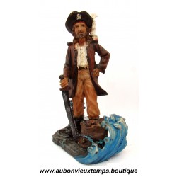 STATUETTE MINIATURE PIRATE - CORSAIRE MALOUIN