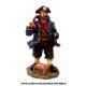 STATUETTE MINIATURE PIRATE - CORSAIRE MALOUIN