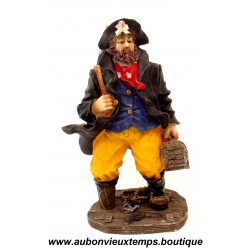 STATUETTE MINIATURE PIRATE - CORSAIRE MALOUIN