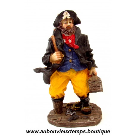 STATUETTE MINIATURE PIRATE - CORSAIRE MALOUIN