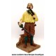 STATUETTE MINIATURE PIRATE - CORSAIRE MALOUIN