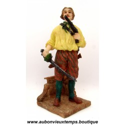 STATUETTE MINIATURE PIRATE - CORSAIRE MALOUIN