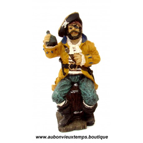 STATUETTE MINIATURE PIRATE - CORSAIRE MALOUIN