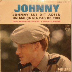 45T JOHNNY LUI DIT ADIEU - PHILIPS 437 007 - JANVIER 1965 - JOHNNY HALLYDAY