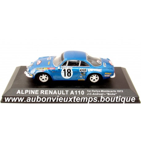 IXO 1/43 ALPINE RENAULT A 110 1973