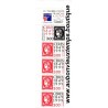 BLOC TIMBRES Le TIMBRE FRANCAIS à 150 ANS 1999 3.00F