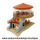 FALLER MAQUETTE HO 1/87 STATION SERVICE avec RESTAURANT SNACK BAR Réf : 214/215 04221