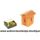 WILLS MAQUETTE HO 1/87 CABANON et CHASSIS HORTICULTURE 