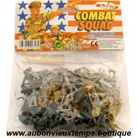 MULTI TOYS 1/67 COMBAT SQUAD - MINI SOLDATS Réf : HKT 600317