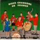 VINYL DOUBLE VINYL 45T DISCO CHANSONS de FRANCE - OFFERT par le CHOCOLAT POULAIN 