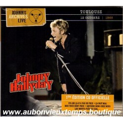 CD JOHNNY ARCHIVES LIVE - UNIVERSAL et EUROPE 1- OCTOBRE 1965 - TOULOUSE