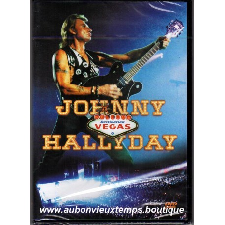 DVD JOHNNY HALLYDAY DESTINATION VEGAS - UNIVERSAL - NOVEMBRE 1996