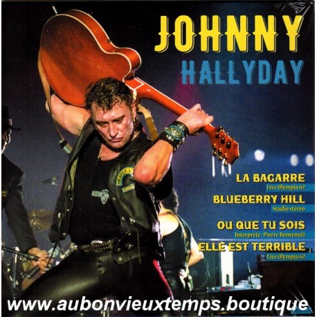 VINYL 45T JOHNNY HALLYDAY - DESPERADOS 2024 Edition limitée