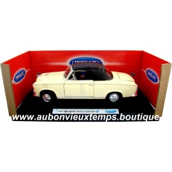 WELLY 1/18 PEUGEOT 403 CABRIOLET 1957 - INSPECTEUR COLOMBO