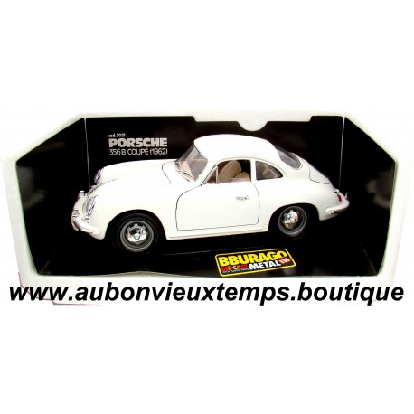 BBURAGO 1/18 PORSCHE 356 B COUPE 1962 Réf : 3021