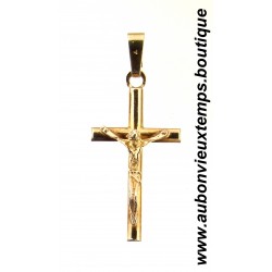 PENDENTIF CROIX avec le CHRIST en VERMEIL