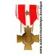 MEDAILLE Bronze ORDONNANCE - CROIX de la VALEUR MILITAIRE 