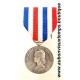 MÉDAILLE d’HONNEUR - des CHEMINS de FER Bronze Argenté 