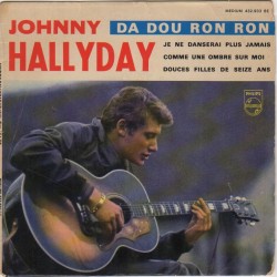 45T DA DOU RON RON - PHILIPS 432 933 - JUIN 1963 - JOHNNY HALLYDAY