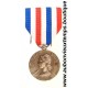 MÉDAILLE d’HONNEUR - des CHEMINS de FER Bronze Argenté