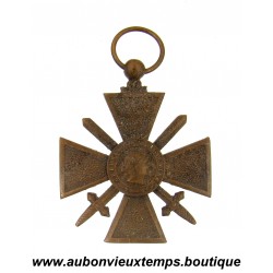 MÉDAILLE CROIX de GUERRE - 1914 - 1918 