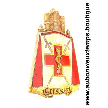 INSIGNE du CENTRE INSTRUCTION INTERARMEES du SERVICE de SANTE N° 1 de VINCENNES – DRAGO G 1664