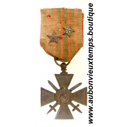 MÉDAILLE CROIX de GUERRE - 1914 - 1918 