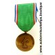 MEDAILLE Bronze ŒUVRE HUMANITAIRE FRANCE ALGERIE TUNISIE