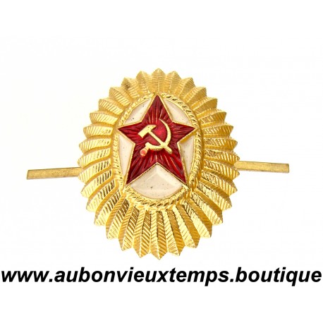 INSIGNE CASQUETTE – CAPITALE RUSSE de l’ARMEE SOVIETIQUE