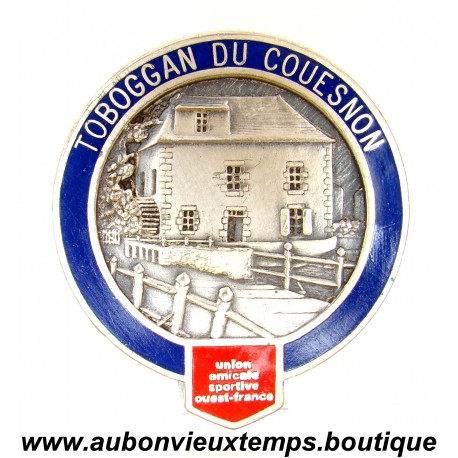 MEDAILLE TOBOGGAN du COUESNON - UNION AMICALE SPORTIVE - OUEST FRANCE