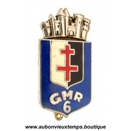 INSIGNE GROUPEMENT des MOYENS RÉGIONAUX N°6 - GMR – DRAGO G 2424