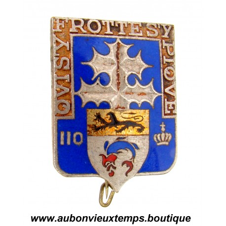 INSIGNE 110° RI REGIMENT d' INFANTERIE - DRAGO H 114