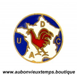 BADGE de l'UNION de DEFENSE des COMMERCANTS et des ARTISANS