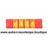 BARETTE RAPPEL de DECORATION de la MEDAILLE de la CROIX DE GUERRE 1939-1945