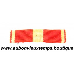 BARETTE RAPPEL de DECORATION de la MEDAILLE de la CROIX de la VALEUR MILITAIRE