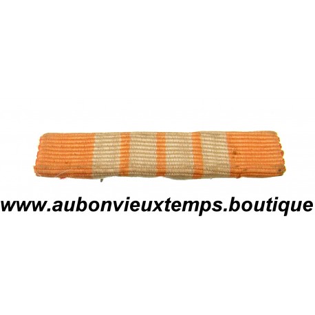 BARETTE RAPPEL de DECORATION de la MEDAILLE de la CROIX DE GUERRE 1939-1945