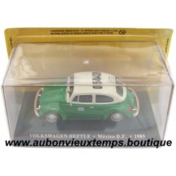 IXO 1/43 VOLKSWAGEN BEETLE COCCINELLE - TAXI MEXICO D.F. 1985