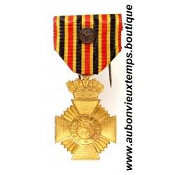 MEDAILLE de la CROIX d'HONNEUR BELGE pour un LONG SERVICE de 2ème CLASSE