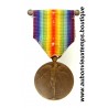 MEDAILLE Bronze INTERALLIES - BELGIQUE 1914 1918