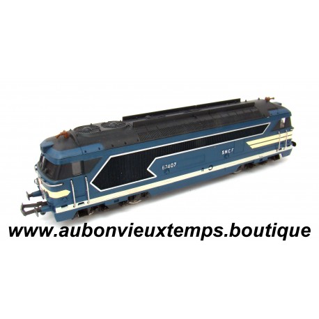 JOUEF HO 1/87 LOCOMOTIVE MOTRICE DIESEL BB 67407 Réf : 8539 