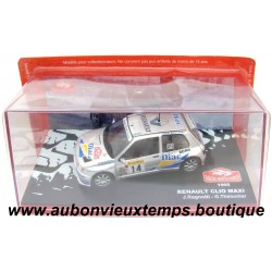 IXO 1/43 RENAULT CLIO MAXI 1995 - RALLYE MONTE CARLO 