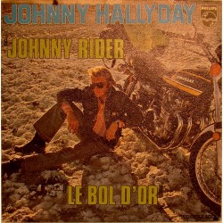 45T JOHNNY RIDER - PHILIPS 6009 545 - SEPTEMBRE 1974 - JOHNNY HALLYDAY