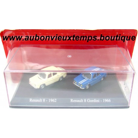 NOREV HO 1/87 RENAULT 8 1962 et RENAULT 8 GORDINI 1966