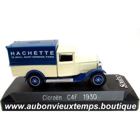 SOLIDO 1/43 CITROEN C4F 1930 - HACHETTE