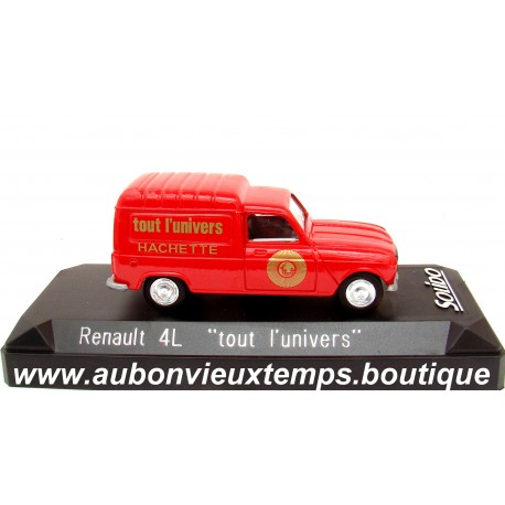 SOLIDO 1/43 RENAULT 4 L - TOUT L'UNIVERS